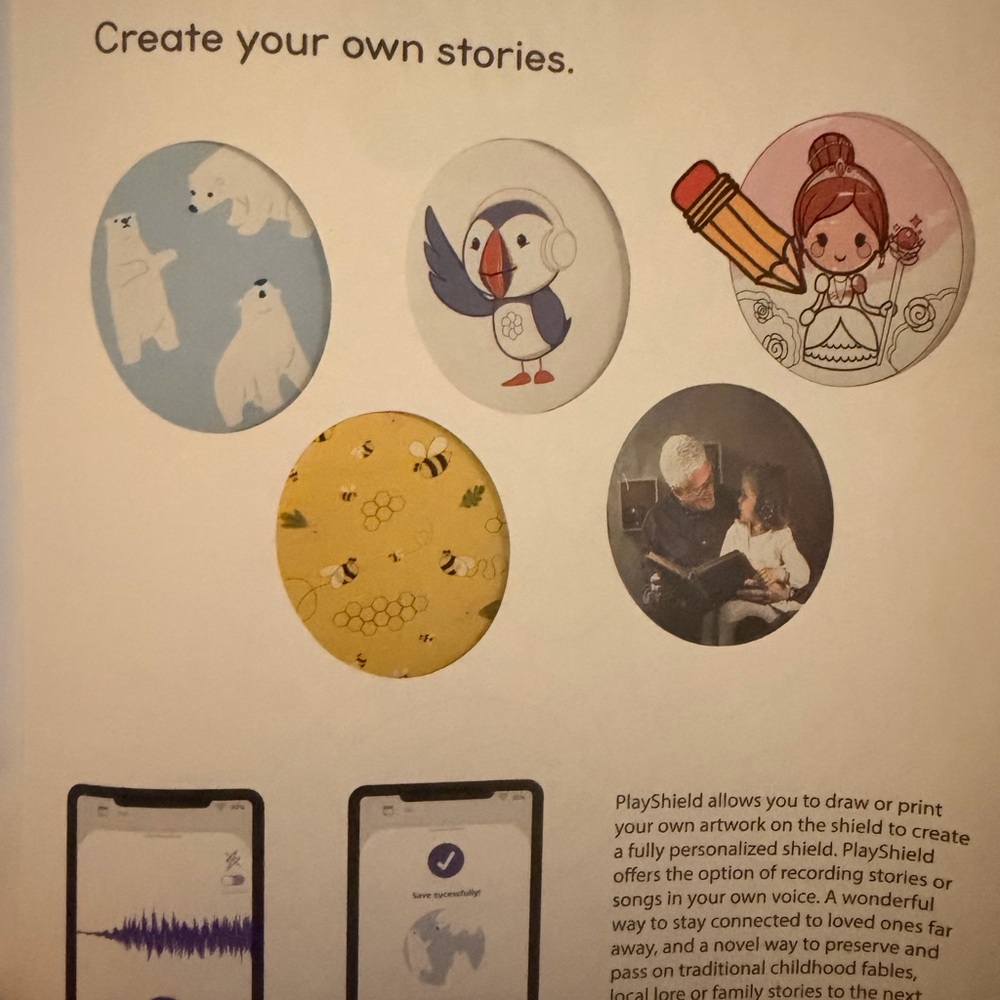 Onanoff Pink StoryPhones w/ 1 StoryShield - Picture 6 of 8